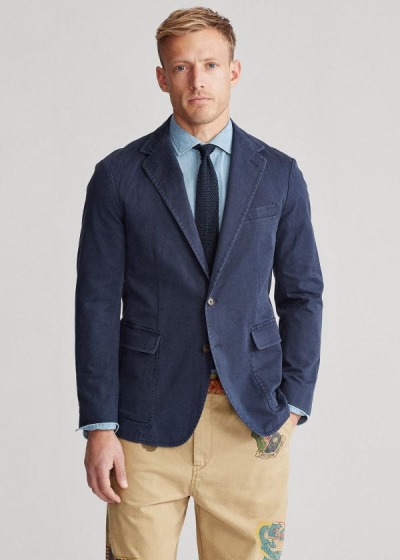 Blazer Polo Ralph Lauren Hombre Azul Marino - Unconstructed Chino - YPNWQ2604